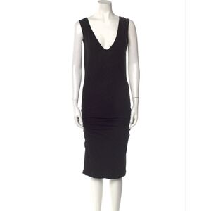 James Perse stretchy midi bodycon dress